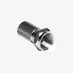 Conector F roscado para cables de 6.5 - 7 mm
