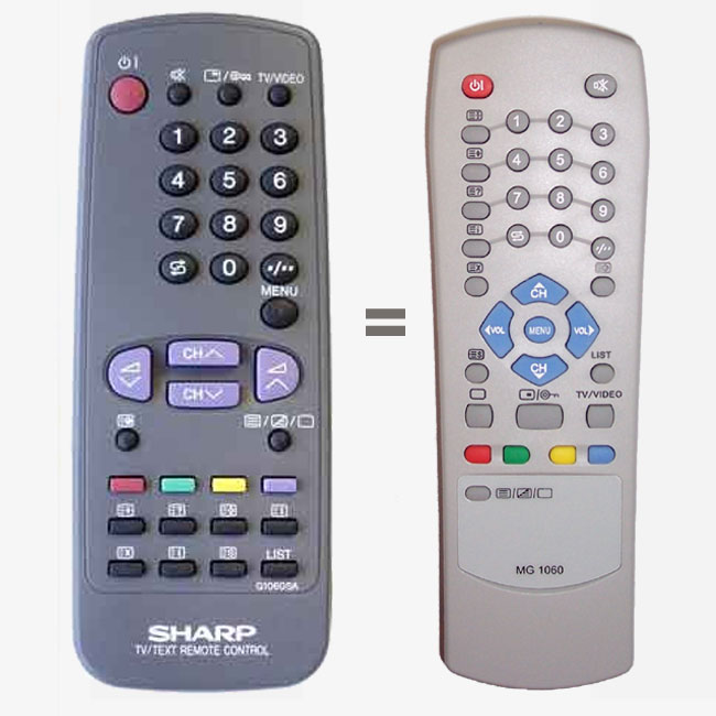 Mando copia Sharp G1060SA