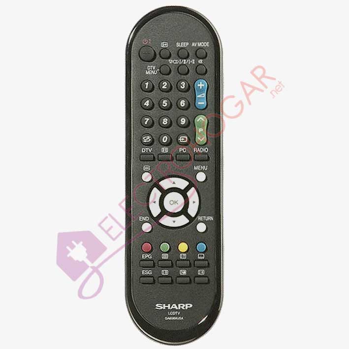 Mando Original Sharp GA608WSJA para pantallas de LCD AQUOS