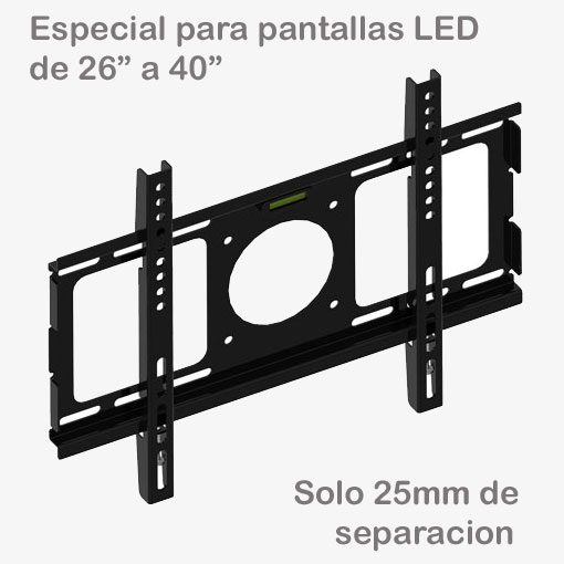 Soporte de pared especial pantallas LED de 26" a 40" TMSLC111S