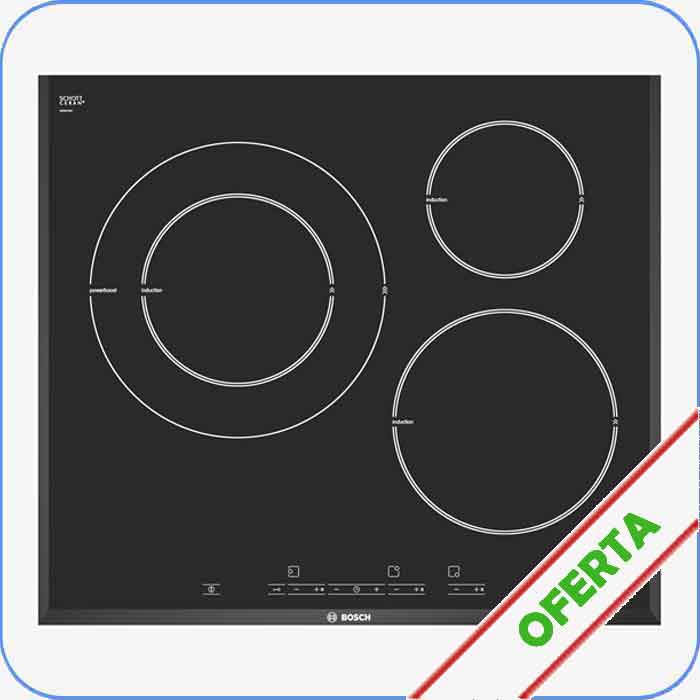 Vitroceramica inducci�n Bosch PIK651T14E 3 Zonas, marco biselado