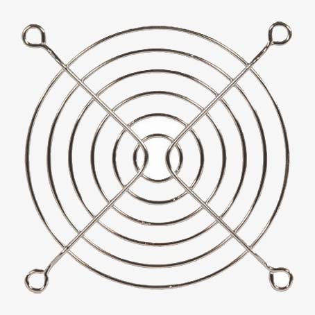 Rejilla para ventilador / extractor de 120x120 mm