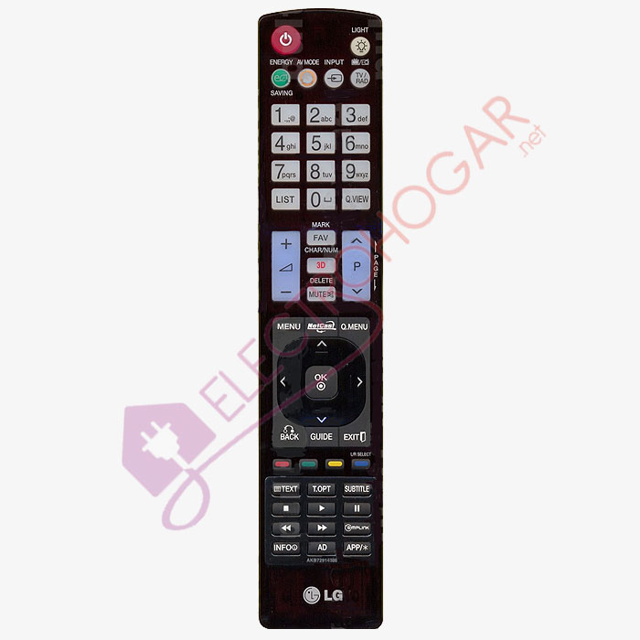 Mando a distancia original LG AKB72914029 = AKB72914020 Mando a distancia original LG AKB72914029 = AKB72914020
