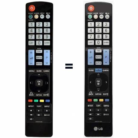 Mando a distancia universal para LG Smart TV Mando a distancia Todos los  modelos-Características completas/Guía de instrucciones