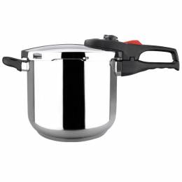 Olla rápida Magefesa Practika Plus 6 de 6 litos y acero Inox