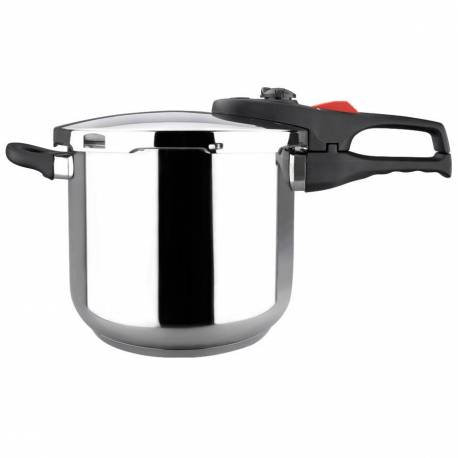 Olla rápida Magefesa Practika Plus 6 de 6 litos y acero Inox