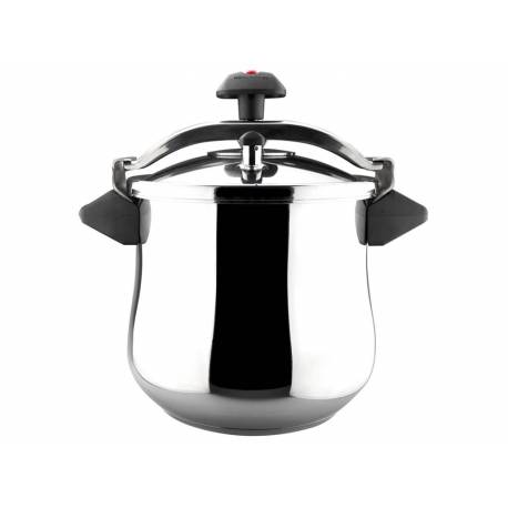 Olla rápida a presión Magefesa Star 8L acero inox bombeada