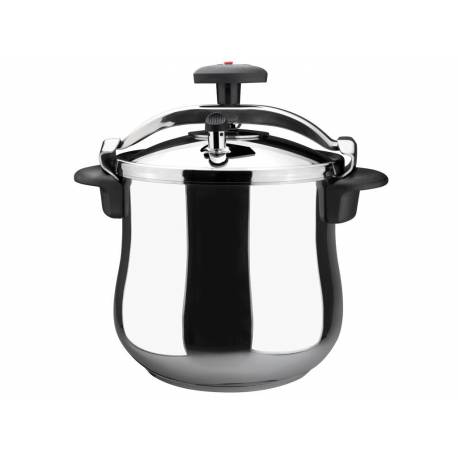 Olla rápida a presión Magefesa Star 10L acero inox bombeada