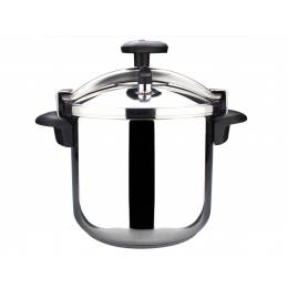 Olla rápida a presión Magefesa Star 14L acero inox recta