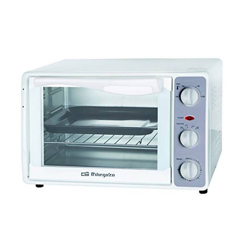 HO230 Horno de sobremesa de 23 litros y 1500W de orbegozo en color blanco.