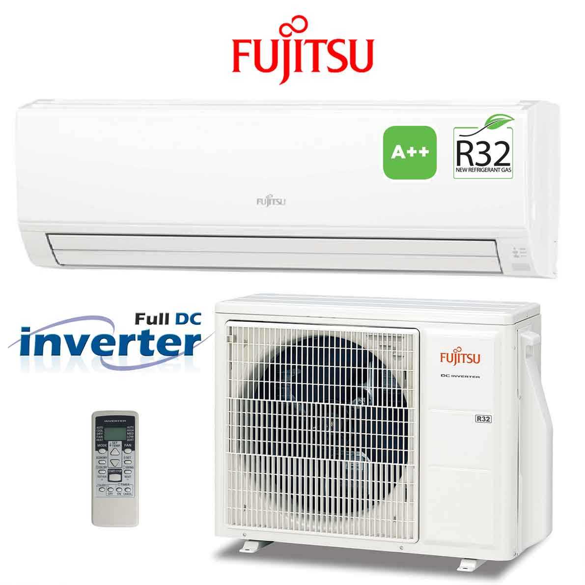 Fujitsu ASY50UI-KL, aire acondicionado 4.472Frig Gas R32.