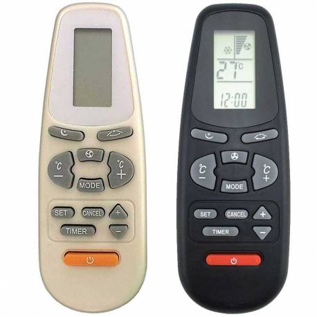 Mando aire acondicionado Orbegozo, ABR-70, ABR-90, ABR-120 MundoClima MUP-09 HF, MUP-09HG, MUP-09CE, MUP-12 HF, MUP-12HG, MUP-12
