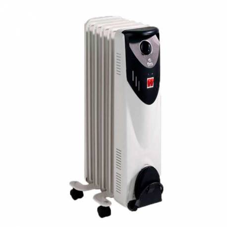 Radiador Eléctrico de aceite FM BR-10 1000W 5 elementos