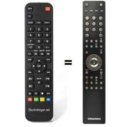 Mando a distancia sustituto del Grundig TP3, TP3187R y RC2134602/01