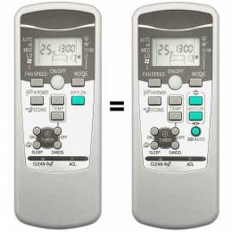 RKX502A001 mando sustituto aire acondicionado Mitsubishi