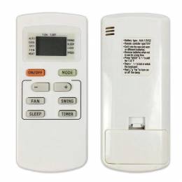 Mando sustituto YX1F para aire acondicionado MundoClima, FanWorld, ...