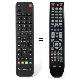 Mando a distancia sustituto Samsung AK59-00104J para DVD grabador