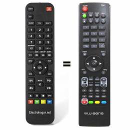 Mando a distancia sustituto Blu:sens RC065, RC065B y Magna RC102B