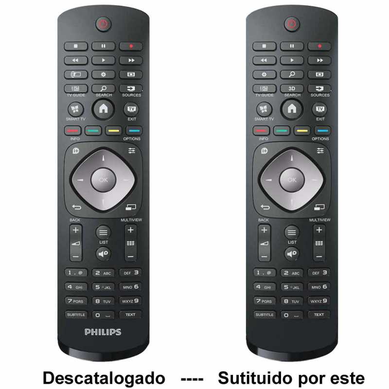 MANDO A DISTANCIA Original TV PHILIPS // Modelo TV: 24PFT4032/12 EUR 36,00  - PicClick FR