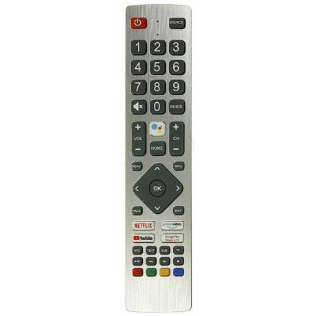 Mando SHARP AQUOS SHW-RMC-0133N con funciones de Netflix, Youtube, Prime, ... Google Asistem.