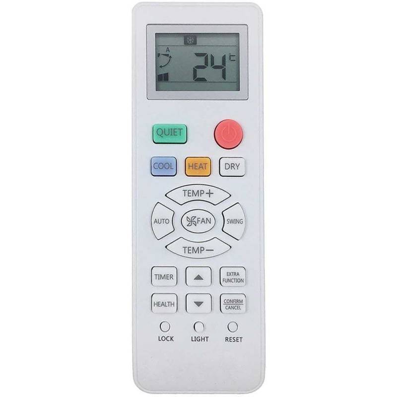 Mando aire Haier YRHD01, YLHD04, YRHD06 Mando aire Haier YRHD01, YLHD04, YRHD06