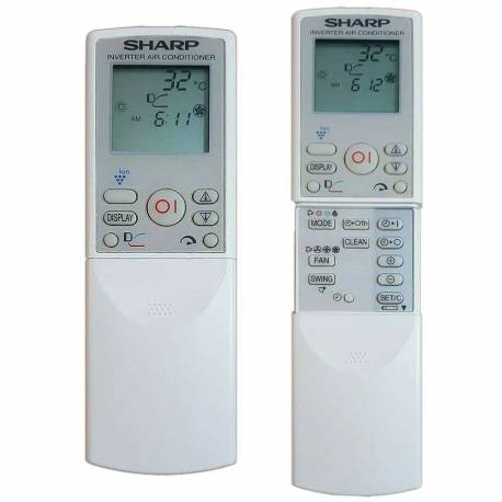 Mando para aire Sharp CRMC-A669JBEZ, CRMC-A768JBEZ, CRMC-A629JBEZ,