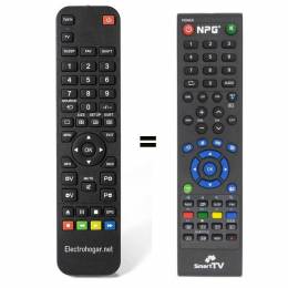 Mando a distancia NPG SmartTVNS-2214HFB NS-3272HHB NSD-3238HHB, NSD-3937HFB