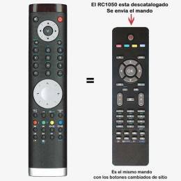 Mando a distancia sustituto RC1050, Oki, Sanyo, Kendo y otra marcas.