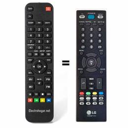 Mando a distancia sustituto del LG AKB33871401, LG AKB33871410
