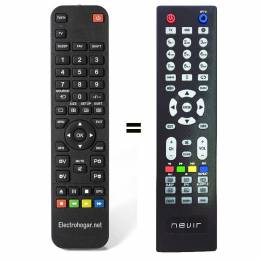 Recambio sustituto del mando Nevir series NVR-8000..., NVR-7802....