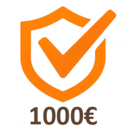 Garantía adicional de 3 años 1000€