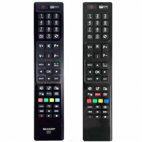 Mando a distancia Sharp RC4847 negro