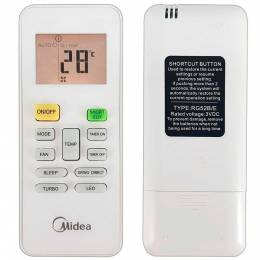 Mando original RG52B/BGE para aire acondicionado Midea, HTW, ...
