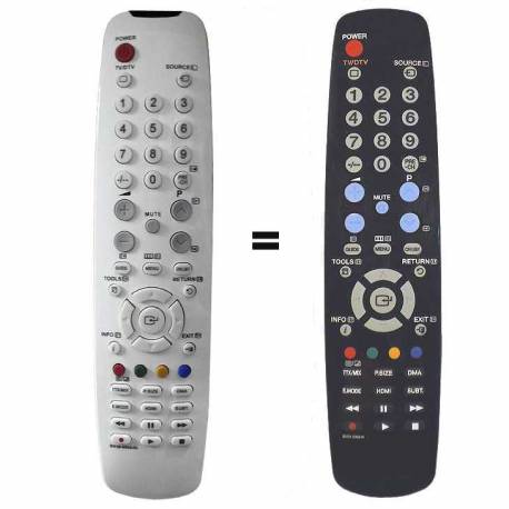 Mando a distancia Samsung BN59-00683A, BN59-00684B y BN59-00685A