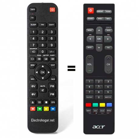 MandoadistanciaparaACERRecambiosustitutodeloriginal.