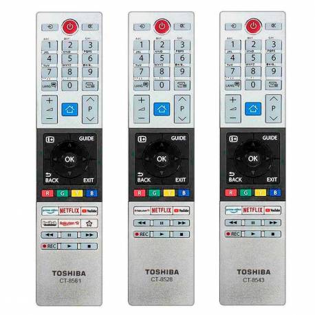 Mando a distancia Toshiba CT-8528, CT-8533 y CT-8543