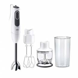 MQ3125B Batidora de vaso Braun MultiQuick 3 con 3 accesorios