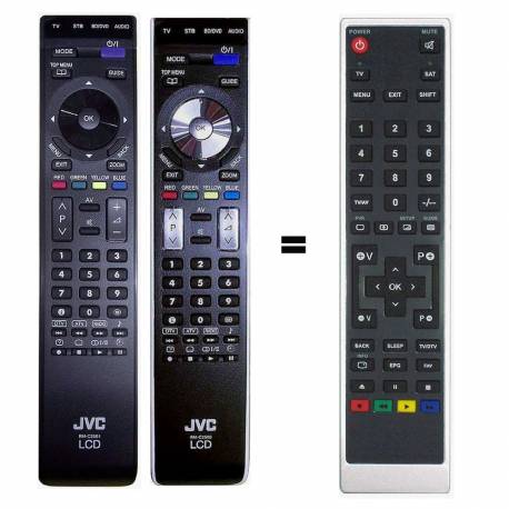 Mando a distancia sustituto del JVC RM-C2500 y JVC RM-C2501