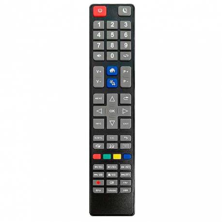 ALLIMITY Sostituisci Telecomando adatto per K24DLX11HS K43DLJ10US K50DLX11US K32DLX11HS K45DlJ12US K58DLJ10US K32DLG12HS K43DLX11US K55DLJ10US K40DLX11FS K50DLJ10US K58DLX11US