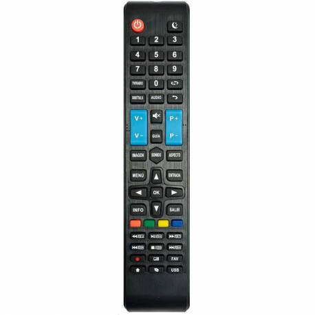 ALLIMITY Telecomando Sostitutivo Per TV K24DLX11HS, K43DLJ10US, K50DLX11US E Molti Altri (Nessuna Programmazione) - 2