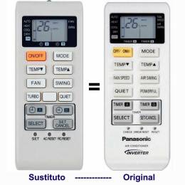 Recambio sustituto del mando a distancia Panasonic A75C4165