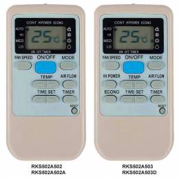 Mando aire Mitsubishi RKS502A503 sustituye al RKS502A502 y RKS502A503D