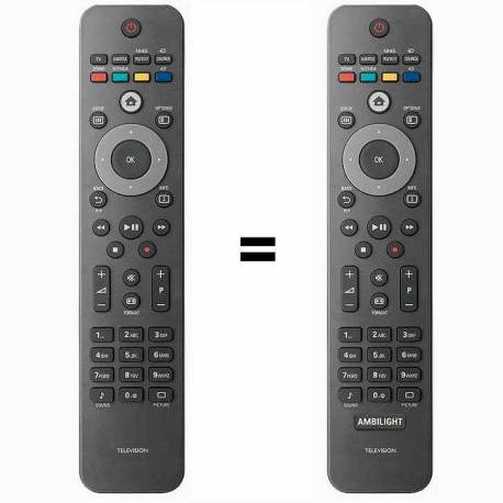 Mando a distancia Philips RC4707, RC4708 y Rc4709