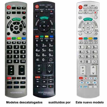 Control Remoto Mando a distancia de TV para Panasonic TV N2QAYB000572  N2QAYB000487 EUR76280 Ndcxsfigh Nuevos Originales