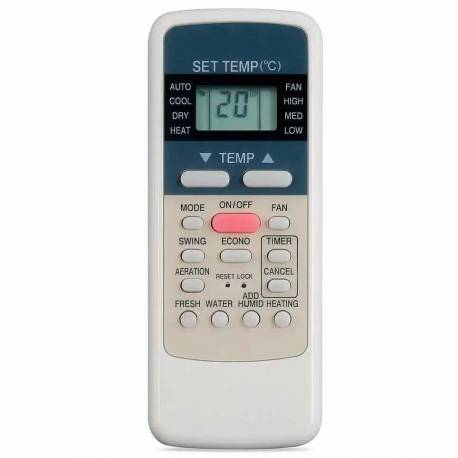 Mando aire Toshiba / Midea y otras marcas serie R51