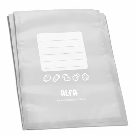 Bolsas para envasado al vacio ALFA 30x35cm 50 UND 