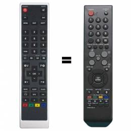 Mando a distancia sustituto del original Samsung BN59-00624A