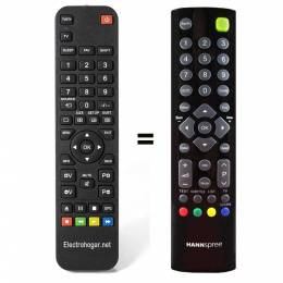 Mando a distancia HANNspree RC3010E01 sustituto del original
