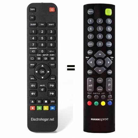 Mando a distancia HANNspree RC3010E01