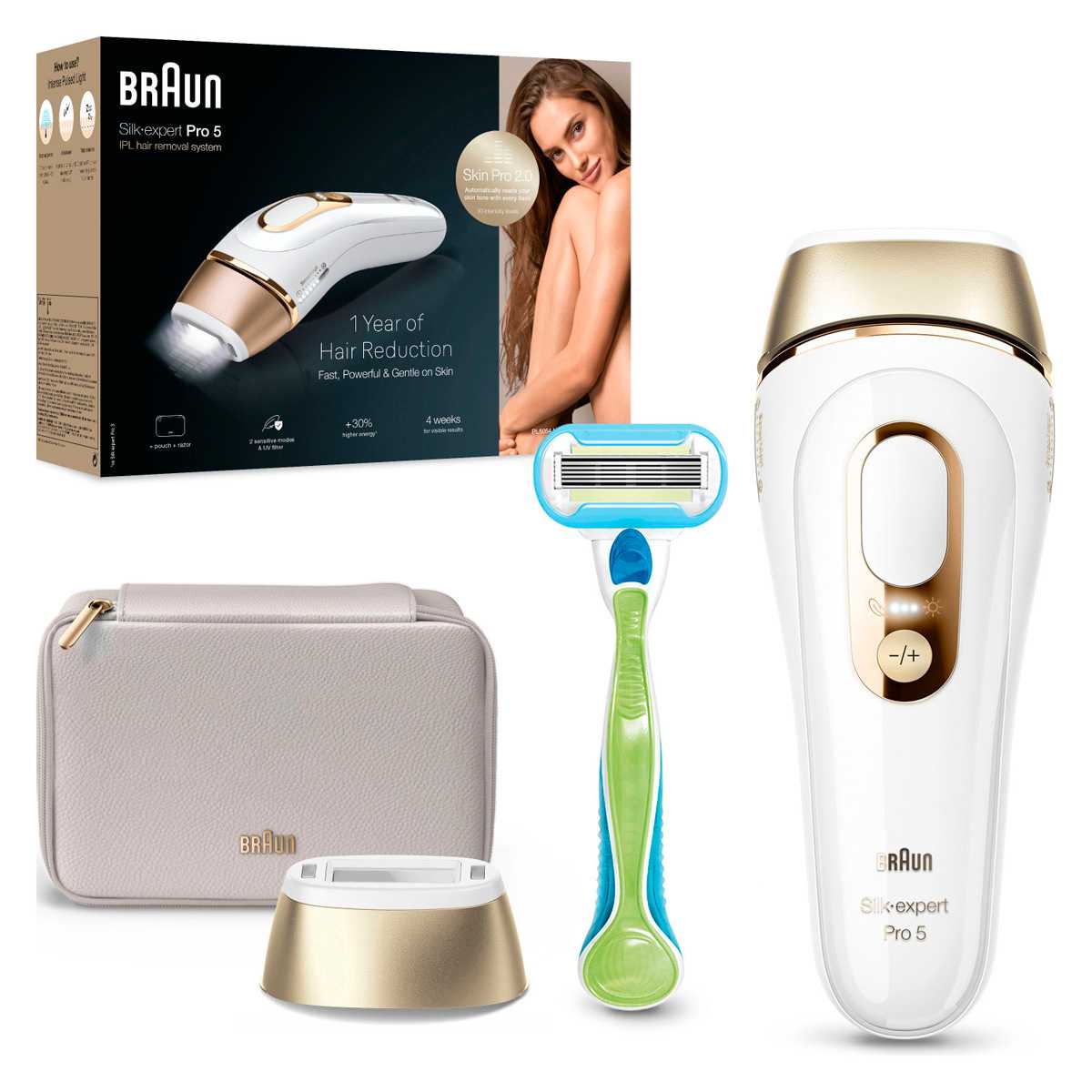 Depiladora Braun Mejor Depiladora Luz Pulsada DEPILADORA BRAUN IPL